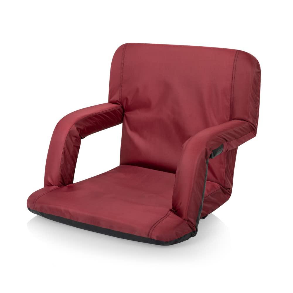 image:imagePICNIC TIME Black Atlanta Falcons Ventura Seat Portable Recliner ChairOne Size618001790242Burgundy