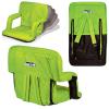 PICNIC TIME Black Atlanta Falcons Ventura Seat Portable Recliner Chair,One Size,618-00-179-024-2(Lime Green)
