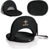 PICNIC TIME Black Baltimore Ravens Oniva Stadium Seat(New Orleans Saints  Black)