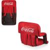 PICNIC TIME Disney Minnie Mouse Ventura Reclining Stadium Seat with Back Support, Bleacher Seat, Beach Floor Chair, (Red), Disney Minnie Mouse – Red, 20 x 2 x 32((Coca-cola – Red))