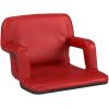 PICNIC TIME Disney Minnie Mouse Ventura Reclining Stadium Seat with Back Support, Bleacher Seat, Beach Floor Chair, (Red), Disney Minnie Mouse – Red, 20 x 2 x 32((Coca-cola – Red))