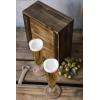 PICNIC TIME Disney Nightmare Before Christmas Jack & Sally Drinking Glasses Gift Set, Nightmare Before Christmas Gifts, (Acacia Wood)(Disney Nightmare Before Christmas Jack – Acacia Wood)