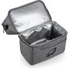 PICNIC TIME NFL Atlanta Falcons Urban Lunch Bag – Cooler Lunch Tote – Insulated Lunch Bag, (Gray with Black Accents)