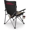 Picnic TIME NFL Arizona Cardinals Big Bear XXL Camp Chair with Cooler, Heavy Duty Beach Chair, 500 lb Capacity Camping Chair with Carry Bag, (Black)