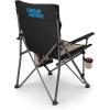 Picnic TIME NFL Carolina Panthers Big Bear XXL Camp Chair with Cooler, Heavy Duty Beach Chair, 500 lb Capacity Camping Chair with Carry Bag, (Black)