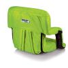 PICNIC TIME Black Atlanta Falcons Ventura Seat Portable Recliner Chair,One Size,618-00-179-024-2(Lime Green)