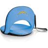 PICNIC TIME Black Baltimore Ravens Oniva Stadium Seat(Sky Blue)