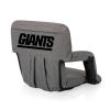 PICNIC TIME Red Atlanta Falcons Ventura Seat Portable Recliner Chair,One Size,618-00-100-024-2(Heathered Gray)