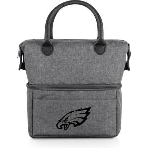 PICNIC TIME NFL Arizona Cardinals Urban Lunch Bag, Cooler Lunch Tote, Insulated Lunch Bag, (Gray with Black Accents)