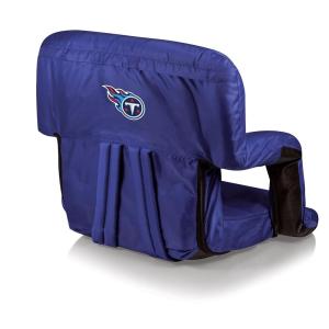 PICNIC TIME Red Atlanta Falcons Ventura Seat Portable Recliner Chair,One Size,618-00-100-024-2(Tennessee Titans  Navy)