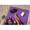 PICNIC TIME Disney The Little Mermaid Ursula Blanket Tote Picnic Blanket, Folding Outdoor Beach and Camping Blanket with Carry Tote and Zipper Pocket, Water Resistant Fleece, (Purple with Black Flap)