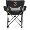 Picnic TIME NCAA Alabama Crimson Tide Campsite Camping Chair, Picnic Chair, Outdoor Folding Chair with Carry Bag, Beach Chair, (Black with Gray Accents)(Boston College Eagles)