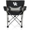 Picnic TIME NCAA Alabama Crimson Tide Campsite Camping Chair, Picnic Chair, Outdoor Folding Chair with Carry Bag, Beach Chair, (Black with Gray Accents)(Kentucky Wildcats)