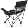 Picnic TIME NCAA Alabama Crimson Tide Campsite Camping Chair, Picnic Chair, Outdoor Folding Chair with Carry Bag, Beach Chair, (Black with Gray Accents)(Texas Longhorns)