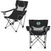 Picnic TIME NCAA Alabama Crimson Tide Campsite Camping Chair, Picnic Chair, Outdoor Folding Chair with Carry Bag, Beach Chair, (Black with Gray Accents)(Colorado State Rams)