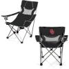 Picnic TIME NCAA Alabama Crimson Tide Campsite Camping Chair, Picnic Chair, Outdoor Folding Chair with Carry Bag, Beach Chair, (Black with Gray Accents)(Oklahoma Sooners)