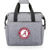 Picnic TIME NCAA Alabama Crimson Tide On The Go Lunch Bag Cooler, Soft Cooler Lunch Box, Insulated Lunch Bag, (Heathered Gray)