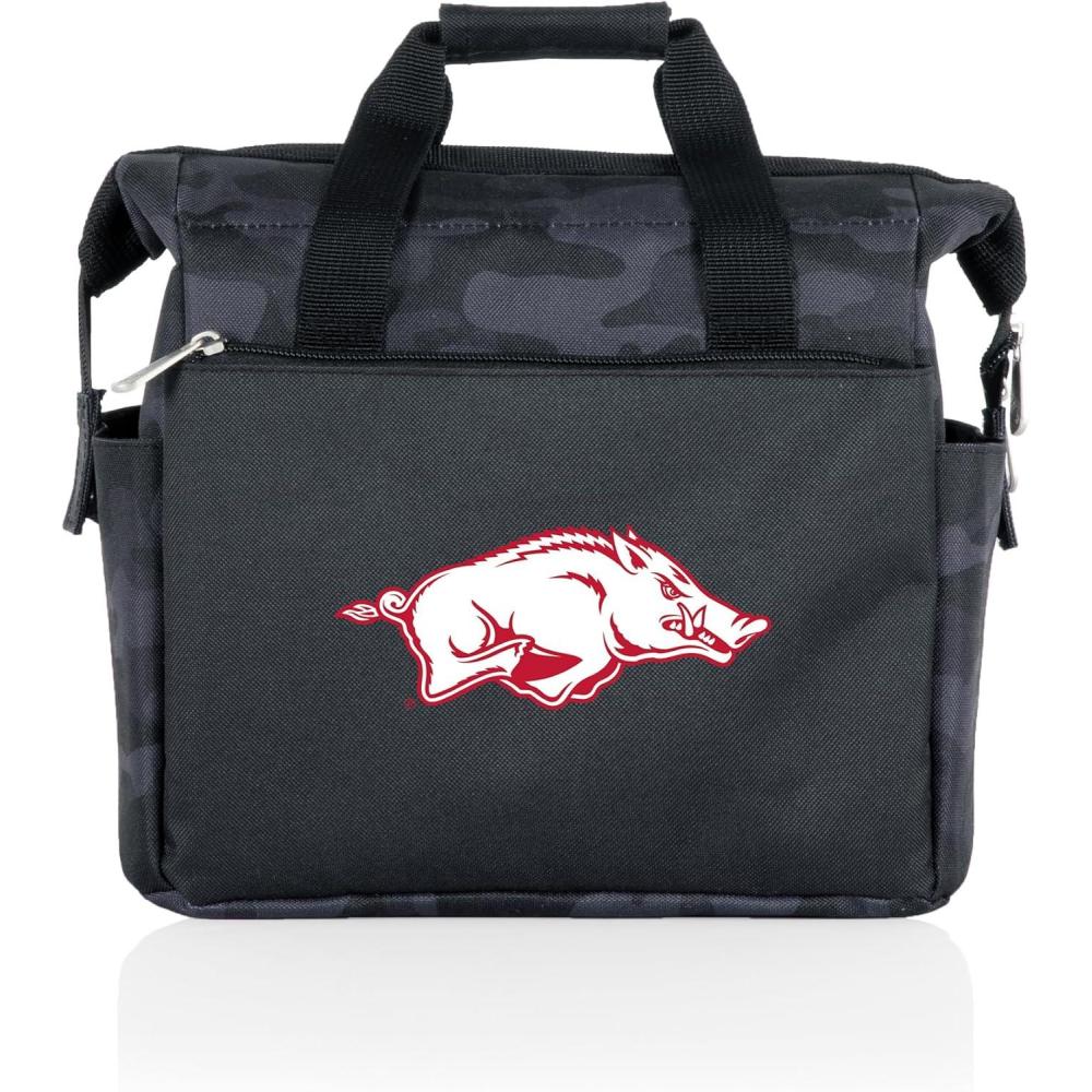 image:imagePicnic TIME NCAA Arkansas Razorbacks On The Go Lunch Bag Cooler Soft Cooler Lunch Box Insulated Lunch Bag Black Camo