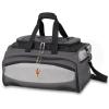 PICNIC TIME ONIVA – a Brand Arizona State Sun Devils – Buccaneer Portable Charcoal Grill & Cooler Tote, (Black with Gray Accents)