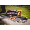 PICNIC TIME ONIVA – a Brand Arizona State Sun Devils – Buccaneer Portable Charcoal Grill & Cooler Tote, (Black with Gray Accents)
