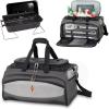 PICNIC TIME ONIVA – a Brand Arizona State Sun Devils – Buccaneer Portable Charcoal Grill & Cooler Tote, (Black with Gray Accents)