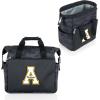 Picnic TIME NCAA App State Mountaineers On The Go Lunch Bag Cooler, Soft Cooler Lunch Box, Insulated Lunch Bag, (Black Camo)
