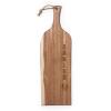 PICNIC TIME NCAA Arkansas Razorbacks Artisan 24″ Acacia Charcuterie Board with Raw Wood Edge, Cheese Board, Serving Platter, (Acacia Wood)