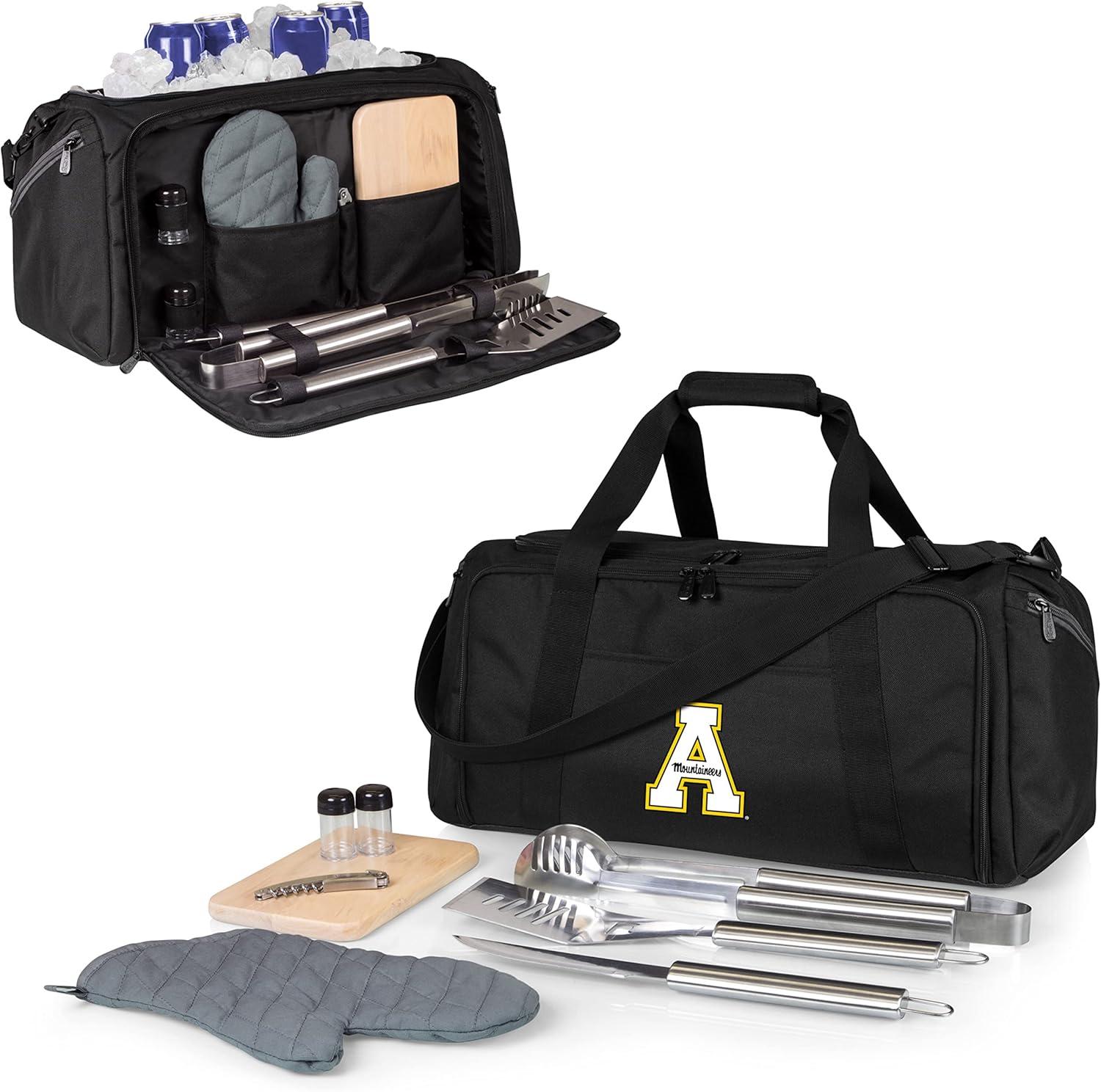 image:imagePICNIC TIME NCAA BBQ Kit Cooler Tote with Barbecue amp AccessoriesApp State Mountaineers