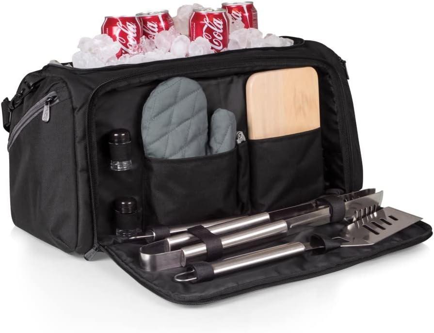 image:imagePICNIC TIME NCAA BBQ Kit Cooler Tote with Barbecue amp AccessoriesGeorgia Bulldogs