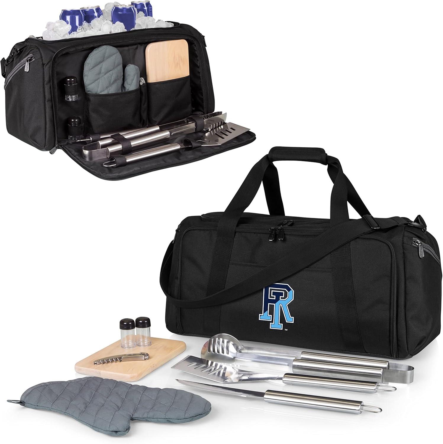 image:imagePICNIC TIME NCAA BBQ Kit Cooler Tote with Barbecue amp AccessoriesRhode Island Rams