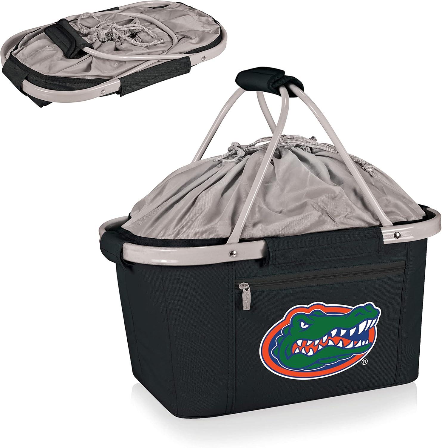 image:imagePICNIC TIME NCAA West Point Black Knights Metro Shopping Basket Insulated Picnic Basket Collapsible Market Basket Utility Tote Cooler BagFlorida Gators
