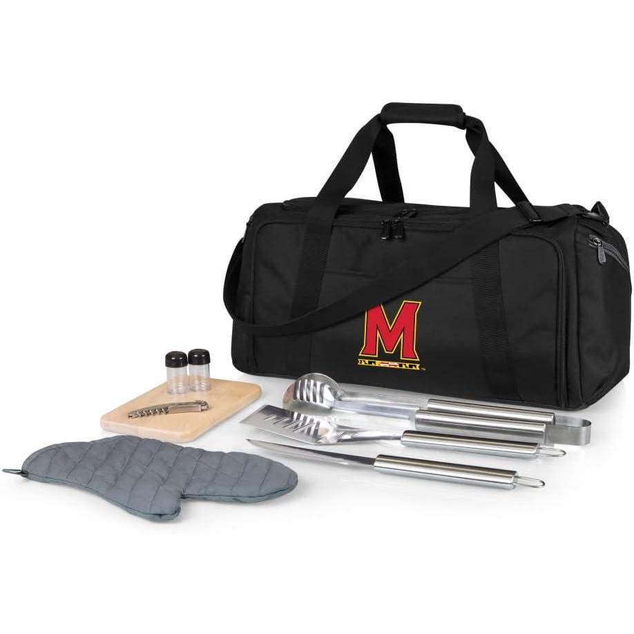 image:imagePICNIC TIME NCAA BBQ Kit Cooler Tote with Barbecue amp AccessoriesMaryland Terps