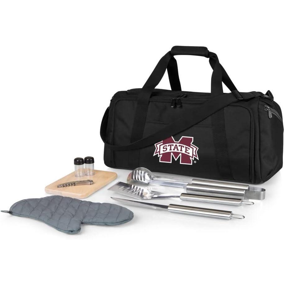 image:imagePICNIC TIME NCAA BBQ Kit Cooler Tote with Barbecue amp AccessoriesMississippi State Bulldogs