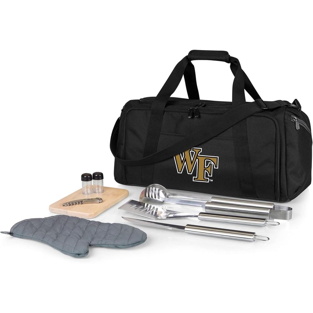 image:imagePICNIC TIME NCAA BBQ Kit Cooler Tote with Barbecue amp AccessoriesWake Forest Demon Deacons