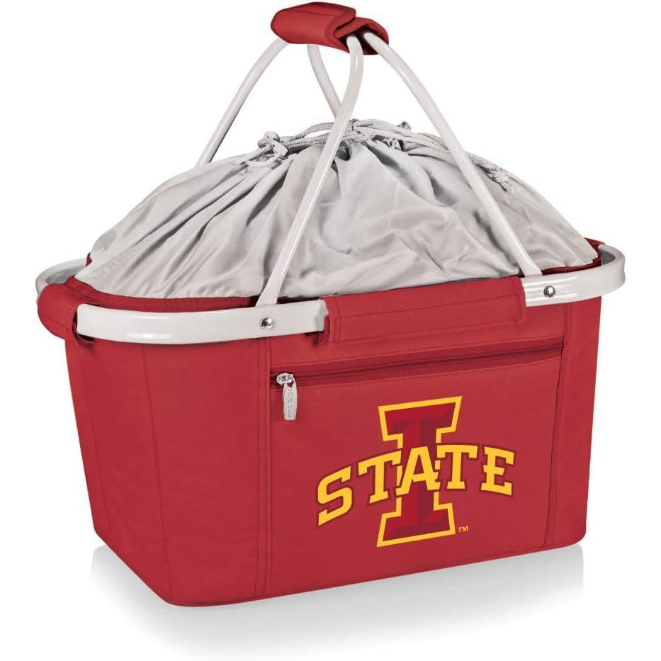 image:imagePICNIC TIME NCAA West Point Black Knights Metro Shopping Basket Insulated Picnic Basket Collapsible Market Basket Utility Tote Cooler BagIowa State Cyclones