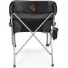 PICNIC TIME NCAA Army Black Knights PT-XL Heavy Duty Camping Chair, XL Beach Chair, 400 lb Capacity Camp Chair, (Black)(Black)