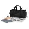 PICNIC TIME NCAA BBQ Kit Cooler Tote with Barbecue & Accessories(Boise State Broncos)