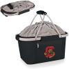 PICNIC TIME NCAA West Point Black Knights Metro Shopping Basket – Insulated Picnic Basket – Collapsible Market Basket – Utility Tote Cooler Bag(Cornell Big Red)