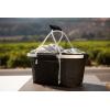 PICNIC TIME NCAA West Point Black Knights Metro Shopping Basket – Insulated Picnic Basket – Collapsible Market Basket – Utility Tote Cooler Bag(Florida Gators)