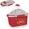 PICNIC TIME NCAA West Point Black Knights Metro Shopping Basket – Insulated Picnic Basket – Collapsible Market Basket – Utility Tote Cooler Bag(Iowa State Cyclones)