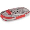 PICNIC TIME NCAA West Point Black Knights Metro Shopping Basket – Insulated Picnic Basket – Collapsible Market Basket – Utility Tote Cooler Bag(Nebraska Cornhuskers)