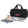 PICNIC TIME NCAA BBQ Kit Cooler Tote with Barbecue & Accessories(Mississippi Old Miss Rebels)