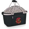 PICNIC TIME NCAA West Point Black Knights Metro Shopping Basket – Insulated Picnic Basket – Collapsible Market Basket – Utility Tote Cooler Bag(Cornell Big Red)
