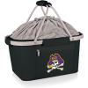 PICNIC TIME NCAA West Point Black Knights Metro Shopping Basket – Insulated Picnic Basket – Collapsible Market Basket – Utility Tote Cooler Bag(East Carolina Pirates)