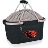 PICNIC TIME NCAA West Point Black Knights Metro Shopping Basket – Insulated Picnic Basket – Collapsible Market Basket – Utility Tote Cooler Bag(Oregon State Beavers)