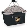 PICNIC TIME NCAA West Point Black Knights Metro Shopping Basket – Insulated Picnic Basket – Collapsible Market Basket – Utility Tote Cooler Bag(West Point Black Knights)
