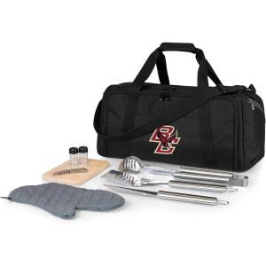 PICNIC TIME NCAA BBQ Kit Cooler Tote with Barbecue & Accessories(Boston College Eagles)