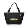 PICNIC TIME Friends Central Perk Topanga Tote Cooler Bag, Insulated Soft Cooler Tote for Picnic Beach Grocery Tailgating, 24 Can Capacity, Leak Resistant Liner, Extra Large Reusable Cooler Bag (Black)