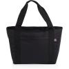 PICNIC TIME Topanga Cooler 2.0 Tote Bag, Versatile Insulated Cooler Bag with 24-Can Capacity, Soft Insulated Tote with Water-Resistant Interior Liner, Long Straps, and Exterior Pocket, (Black)(Black)