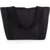 PICNIC TIME Topanga Cooler 2.0 Tote Bag, Versatile Insulated Cooler Bag with 24-Can Capacity, Soft Insulated Tote with Water-Resistant Interior Liner, Long Straps, and Exterior Pocket, (Black)(Black)